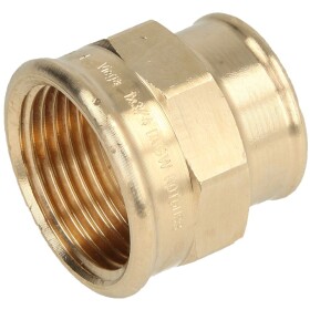 Gunmetal threaded fitting reducing coupling...