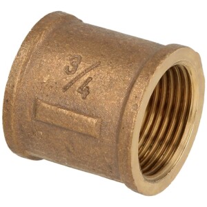 Gunmetal threaded fitting coupling ¾" IT