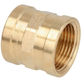 Gunmetal threaded fitting coupling 1&quot; IT