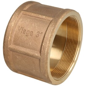 Gunmetal threaded fitting coupling 3&quot; IT