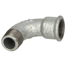Malleable cast iron fitting long bend 90° 3/4"...