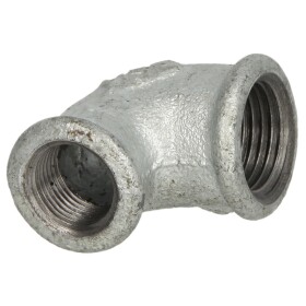 Malleable cast iron fitting elbow 90&deg; reducing...