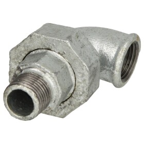 Malleable iron fitting union elbow 90° 1" IT/ET...