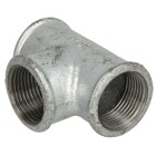 Malleable cast iron fitting T-piece reducing 3/4&quot; x 1/2&quot; x 3/4&quot; IT/IT/IT