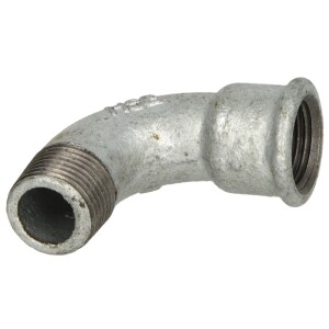 Malleable cast iron fitting T-piece reducing 1" x 1" x 1/2" IT/IT/IT