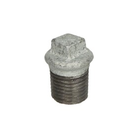 Malleable cast iron fitting plug 1 1/2&quot; ET