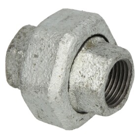 Malleable cast iron fitting union 1/2&quot; IT/IT - taper...