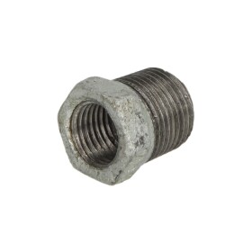 Malleable cast iron fitting reducer 2&quot; x 1&quot; ET/IT