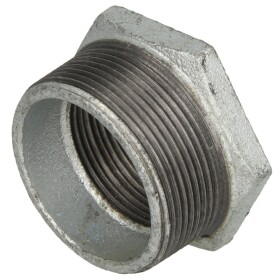 Malleable cast iron fitting reducer 4&quot; x 2&quot; ET/IT