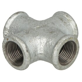 Malleable cast iron fitting crosspiece ¾"...