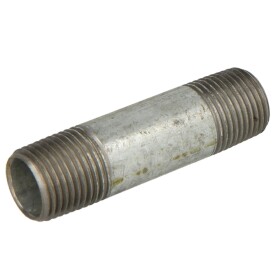 Hexagon pipe nipple galvanized 1/2&quot; x 150 mm