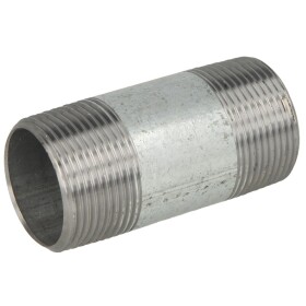 Hexagon pipe nipple galvanized 1 1/4&quot; x 180 mm