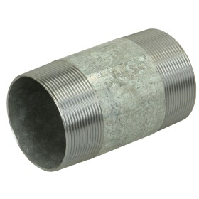 Hexagon pipe nipple galvanized 2 1/2&quot; x 120 mm