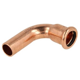 Press fitting copper elbow 90° 35 mm F/M (contour M)