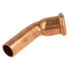 Press fitting copper elbow 45&deg; 18 mm F/M (contour M)