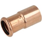 Press fitting copper reducer 35 x 22 mm F/M (contour M)