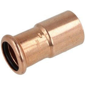 Press fitting copper reducer 35 x 28 mm F/M (contour M)