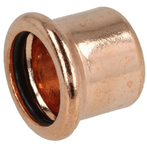 Press fitting copper cap 35 mm (contour M)