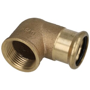 Press fitting copper elbow 90° 28 mm x 1" IT (contour M)