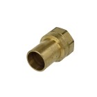 Press fitting gunmetal plug-in piece 28 mm x 1&quot; IT contour M