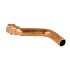 Press fitting copper crossover 22 mm F/M contour V