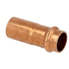 Raccord &agrave; sertir cuivre r&eacute;duction 16 x 12 mm F/M contour V