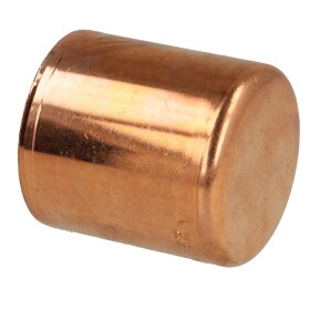 Press fitting copper plug 15 mm contour V