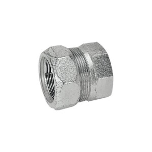 End cap made of annealed cast iron, type EK 1/2" (21.3 mm)