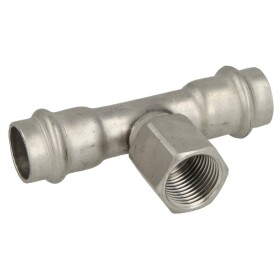 Stainless steel press fitting T-piece outlet,28 mm...