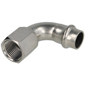 Stainless steel press fitting transition bend 90°, 18...