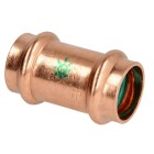 Press fitting solar coupling copper 22 mm F/F (V contour)