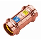 Gas press fitting copper sleeve 42 mm F/F contour V