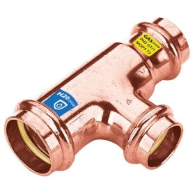 Combi fitting copper tee reduced F/F/F 35 x 28 x 35 mm V...