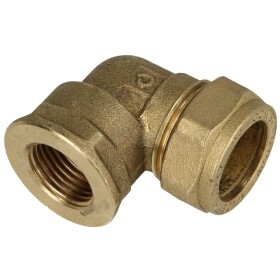 MS compression fitting elbow/IT for pipe-Ø 18 mm x...