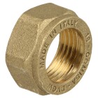Brass nut for clamp ring for pipe-&Oslash; 35 mm