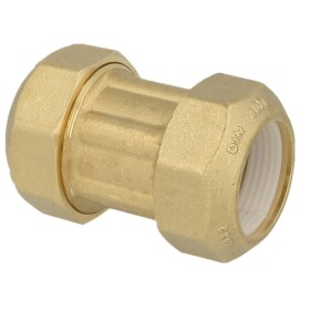 Compression fitting for PE, PVC pipes connector 40 x 40