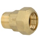 Compression fitting for PE pipes with brass ring, screw joint 63x2&quot; ET