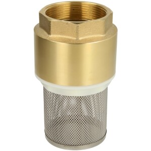 Foot valve 2 1/2", 6 bar, with strainer