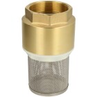 Foot valve 2 1/2&quot;, 6 bar, with strainer
