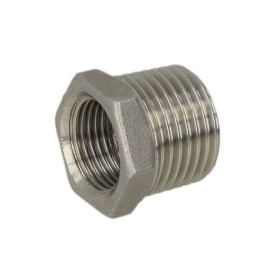 Stainless steel screw fitting bush reducing 1 1/2 x 3/4...