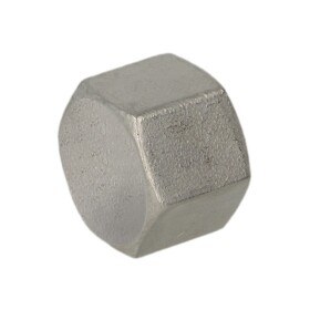Stainless steel screw fitting cap 1/4&quot; IT