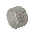 Stainless steel screw fitting cap 2&quot; IT octagon