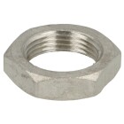 Stainless steel screw fitting back nut 1/2&quot; IT