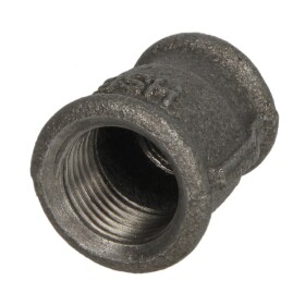 Malleable cast iron black socket reducing 1/2 x 1/4 IT/IT