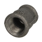 Malleable cast iron black socket reducing 2 x 1 1/2 IT/IT