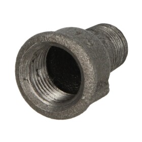 Malleable cast iron black socket reducing 1/2 x 3/8 IT/ET