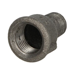 Malleable cast iron black socket reducing 3/4 x 1/2 IT/ET