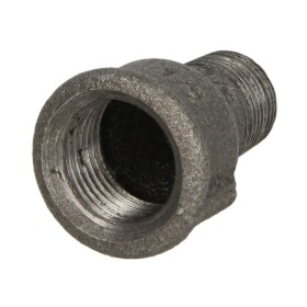 Malleable cast iron black socket reducing 1 1/2 x 1 1/4...