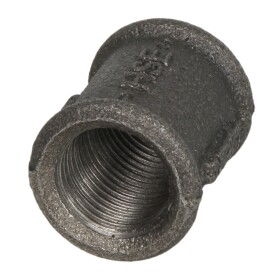 Malleable cast iron black socket 1 1/4&quot; IT