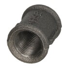 Malleable cast iron black socket 2 1/2&quot; IT